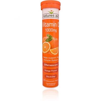 Natures Aid Vitamin C 1000mg 20 Effervescent tabs