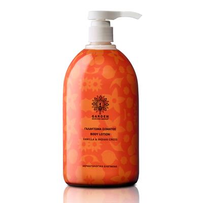 Garden Vanilla & Indian Cress Body Lotion 1lt