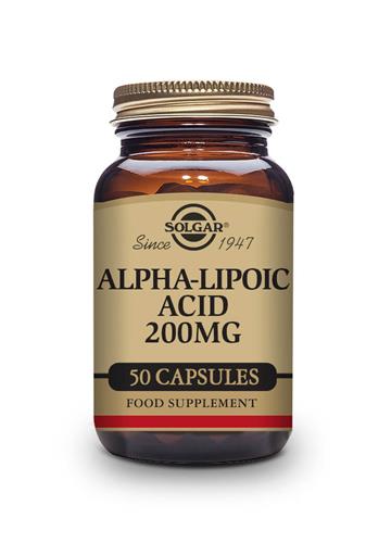 Solgar Alpha Lipoic Acid 200mg 50 veg.caps
