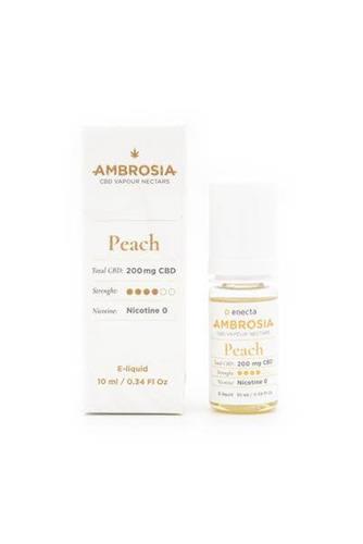 Enecta Ambrosia CBD Peach 200mg 10ml
