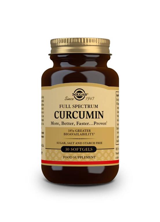 Solgar Full Spectrum Curcumin 30 softgels