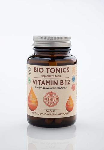Biotonics Vitamin B12 1000mcg 30caps