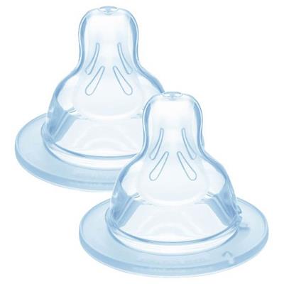Mam Nipple with Very Small Low Flow Size 0, 2pcs (402S)