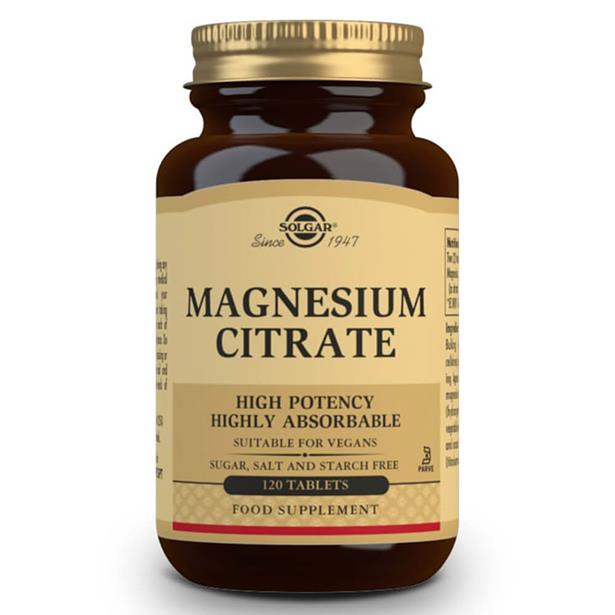 Solgar Magnesium Citrate 200mg 120tabs