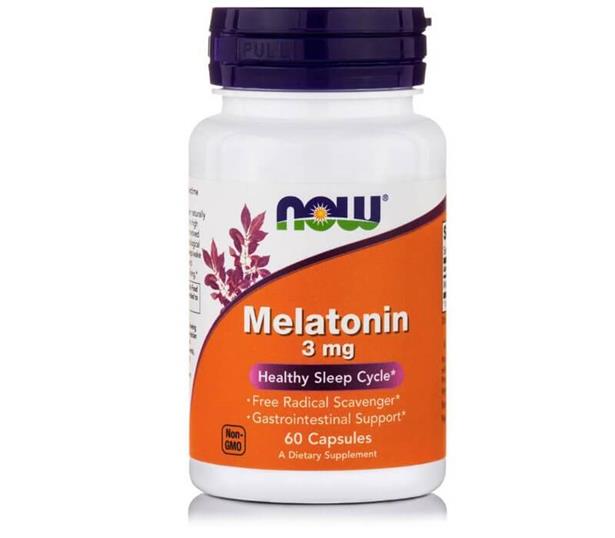 Now Foods Melatonin 3mg 60caps