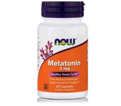 Now Foods Melatonin 3mg 60caps