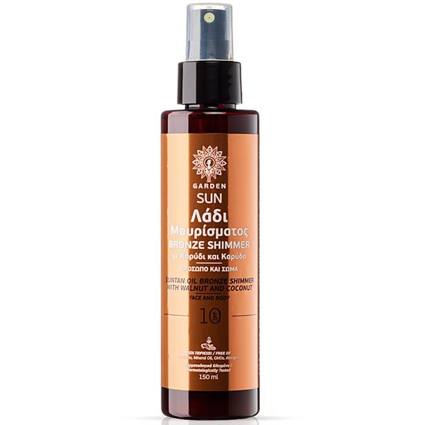 Garden Oil Bronze Shimmer SPF10 150ml
