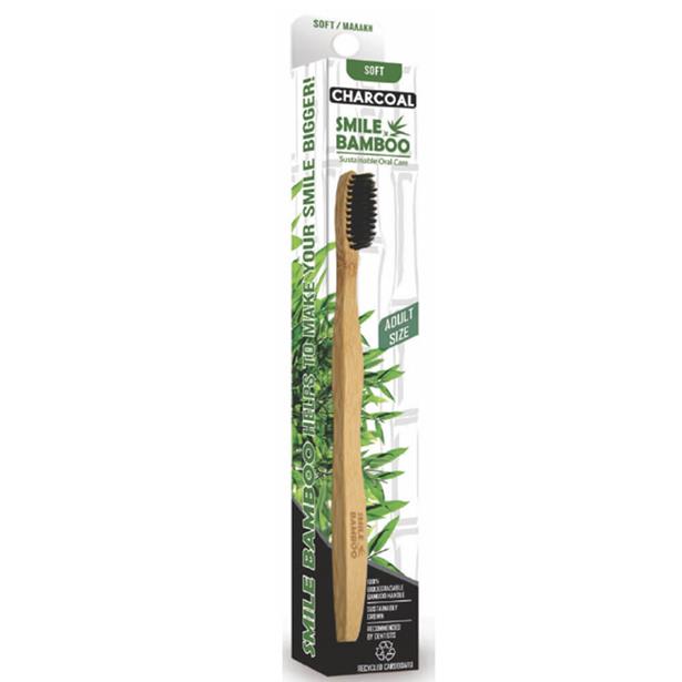 Smile Bamboo Soft Black Charcoal