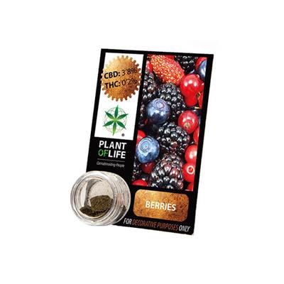 Plant Of Life Solid 3.8% CBD Berries 1gr