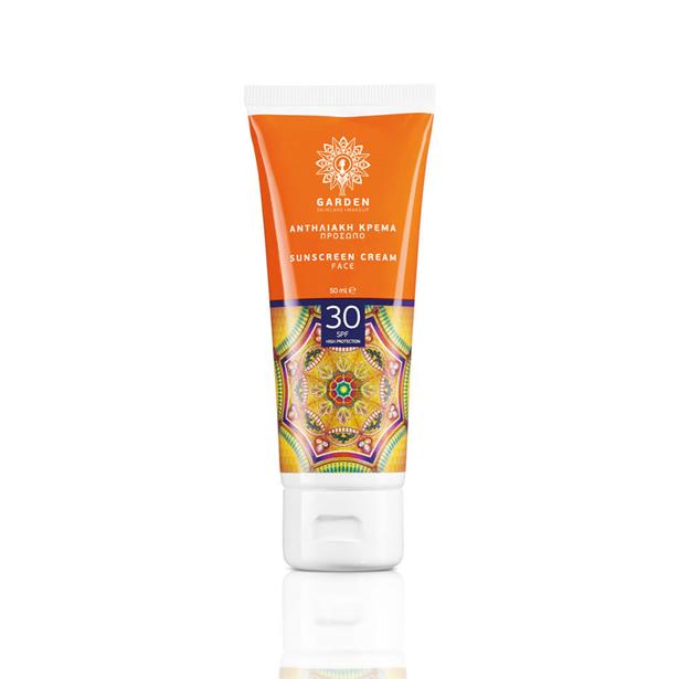 Garden Sunscreen Face Cream Spf30 50ml
