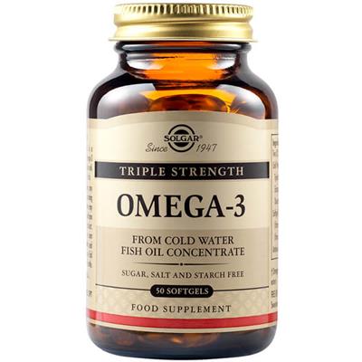 Solgar Omega 3 Triple Strength 50 softgels