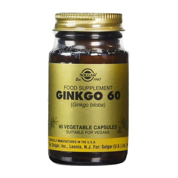Solgar Ginkgo Biloba 60caps