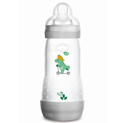 Mam Baby Bottle Easy Start Anti Colic 4m+ Grey 320ml (356S)