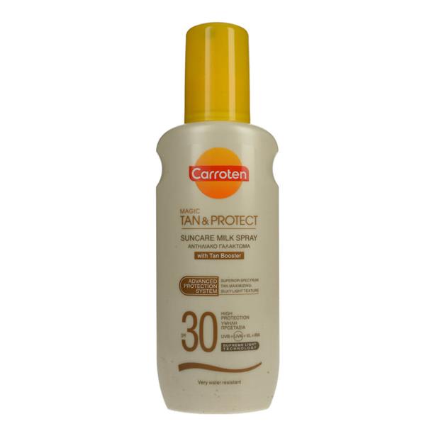 Carroten Magic Tan & Protect Suncare Milk Spray SPF30 200ml