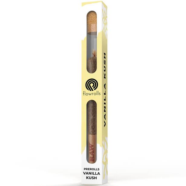 Flowrolls CBD Prerolls Vanilla Kush 50mg 0,8gr