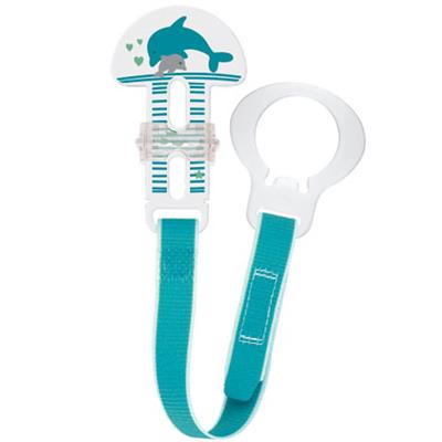 Mam Clip - Green Pacifier Ribbon (310)