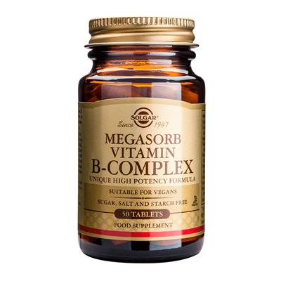 Solgar Megasorb Vitamin B-Complex 50tabs