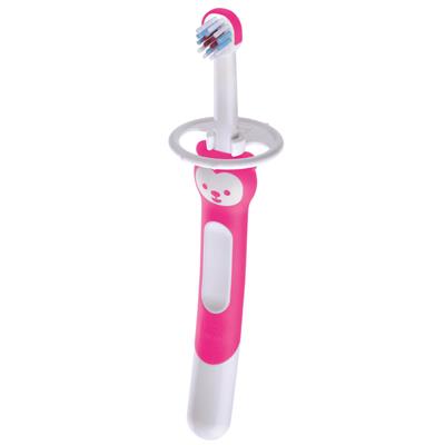 Mam Training Brush with Safety Shield Pink (605)