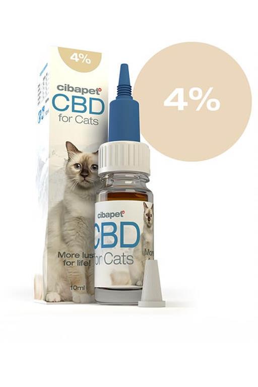 Cibapet CBD Oil For Cats 4% 400mg 10ml
