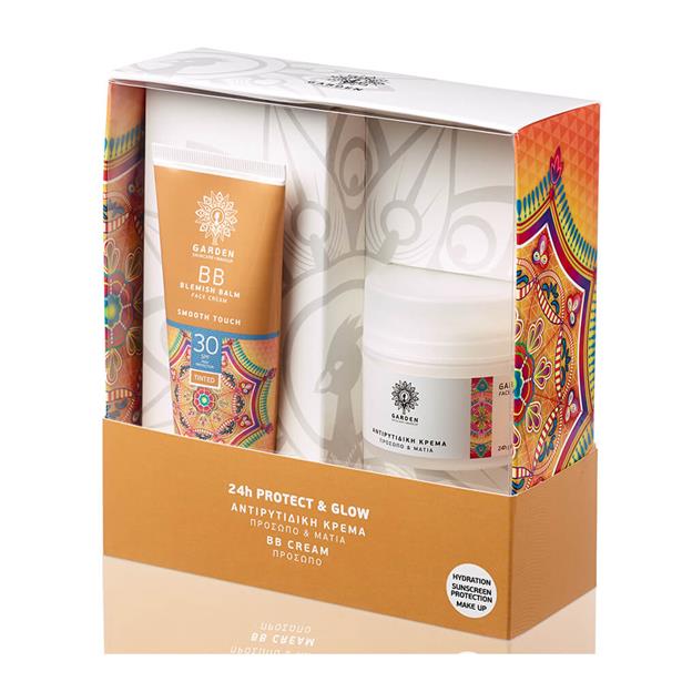 Garden 24h Protect & Glow/BB Blemish Balm Cream 50ml & Anti-wrinkle Cream 50ml