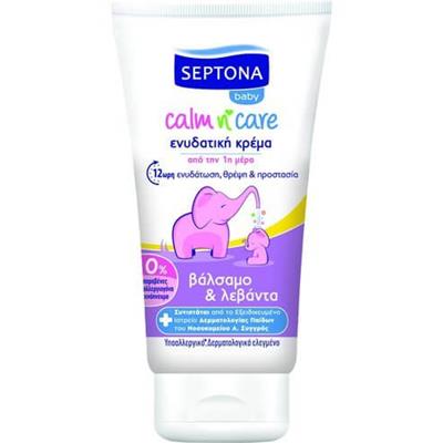 Septona Calm N Care Baby Moisturizing Cream with Hypericum and Lavender 150ml