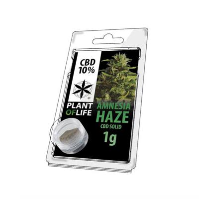 Plant Of Life Solid 10% CBD Amnesia Haze 1gr