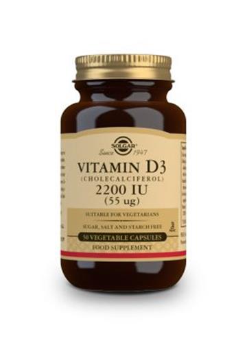 Solgar Vitamin D3 2200 IU 50caps