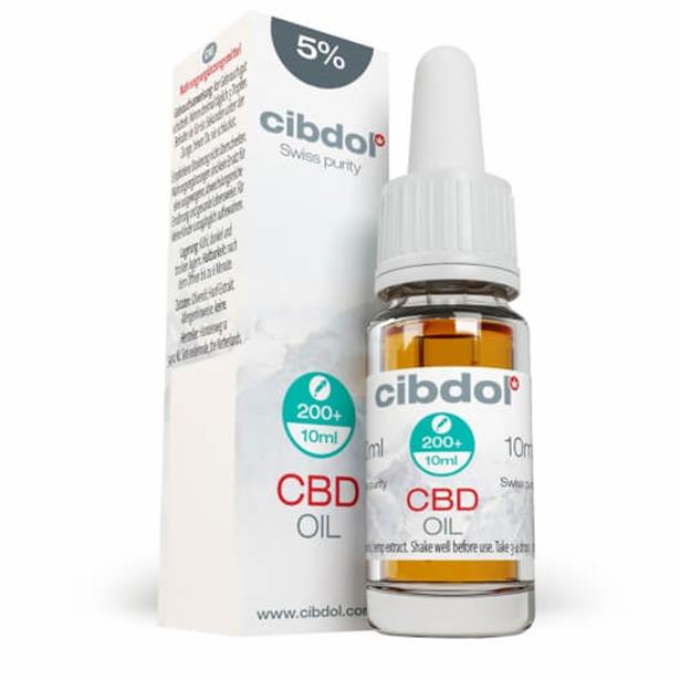 Cibdol CBD Oil 5% 500mg 10ml