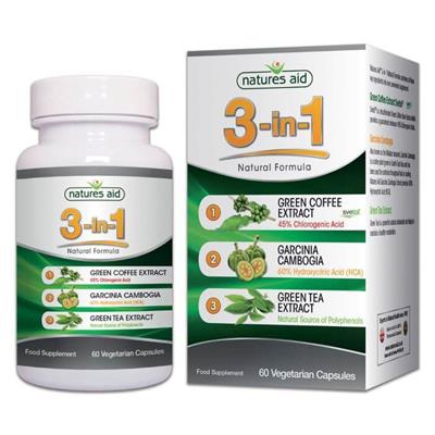 Natures Aid 3-in-1 Natural Formula 60Caps