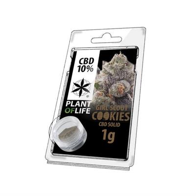 Plant Of Life Solid 10% CBD Girl Scout Cookies 1gr
