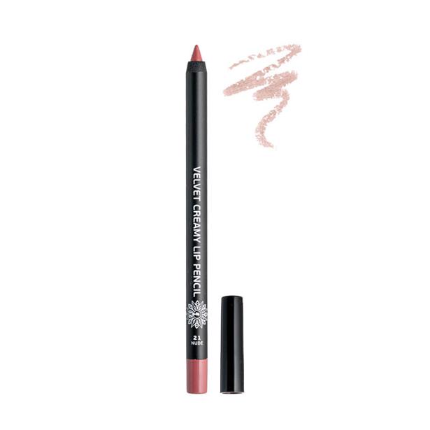 Garden Lip Pencil 21-Nude Velvet Creamy