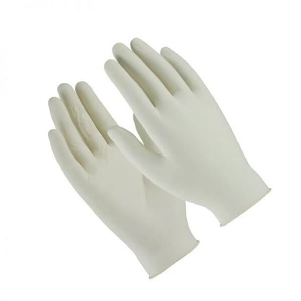 Latex Gloves White 100pcs Medium