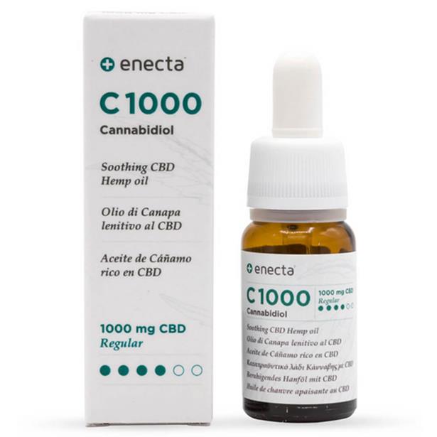 Enecta C 1000 10% Soothing CBD Hemp Oil 1000mg 10ml